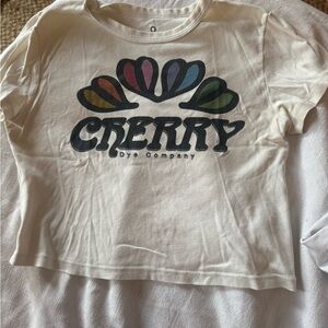 Cherry LA dye company baby tee